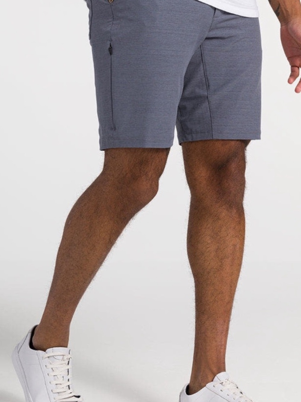 BYLT Premium Basics Men's Flat Front Kinetic Golf Shorts - Charcoal Gray